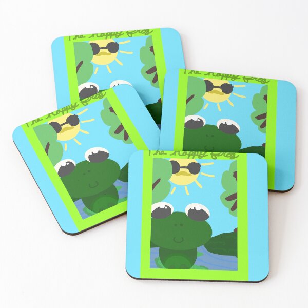 Item preview, The Happy Frog Cover designed and sold by FroggyTown Art.