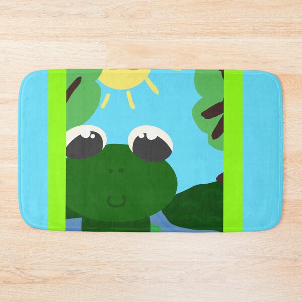 Item preview, The Happy Frog Cover designed and sold by FroggyTown Art.