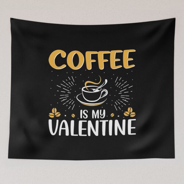 Item preview, Coffee Is My Valentine Coffees Lover Matching Family T-Shirt designed and sold by Dazzling15.