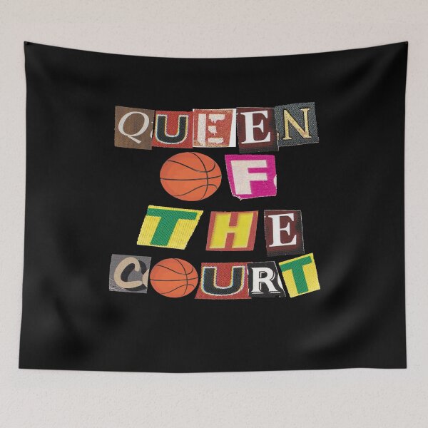 Item preview, QUEEN OF THE COURT designed and sold by HoopsAndLaces.