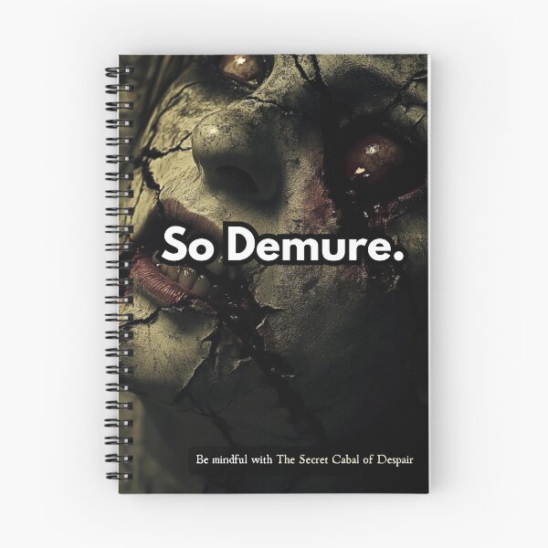 Item preview, So Demure Horror Meme Aesthetic designed and sold by The Secret Cabal of Despair.