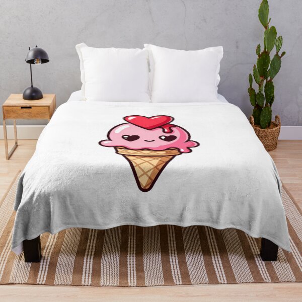 Item preview, Pink Ice Cream With Red Heart Valentine designed and sold by SassyArtistry.