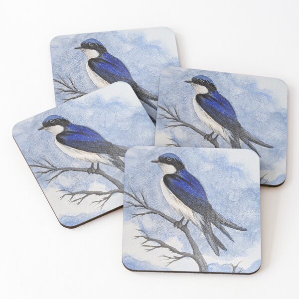 Item preview, Tree swallow looking over the marsh  designed and sold by Matt Starr Fine Art .