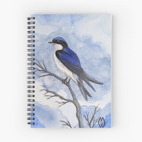 Item preview, Tree swallow looking over the marsh  designed and sold by Matt Starr Fine Art .