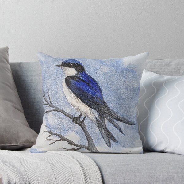 Item preview, Tree swallow looking over the marsh  designed and sold by Matt Starr Fine Art .
