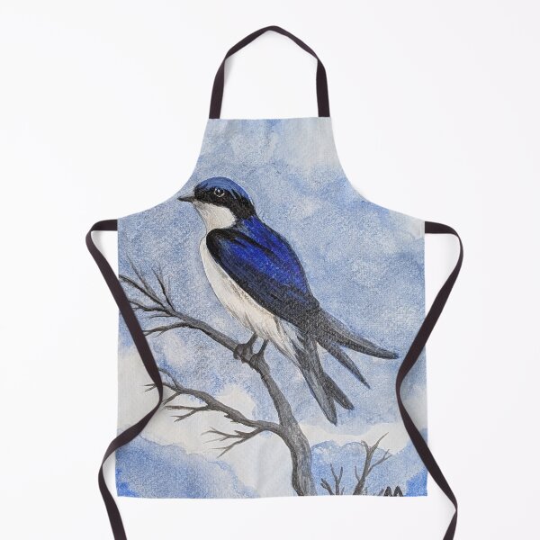 Item preview, Tree swallow looking over the marsh designed and sold by Matt Starr Fine Art .
