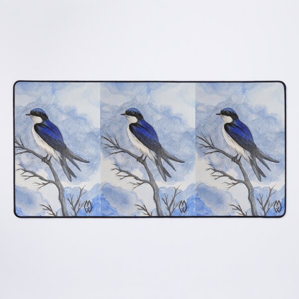 Item preview, Tree swallow looking over the marsh  designed and sold by Matt Starr Fine Art .