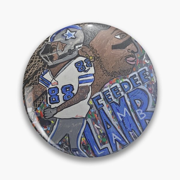 Item preview, CeeDee Lamb #88 in motion. designed and sold by S.A.F.E Colors of hope studio.