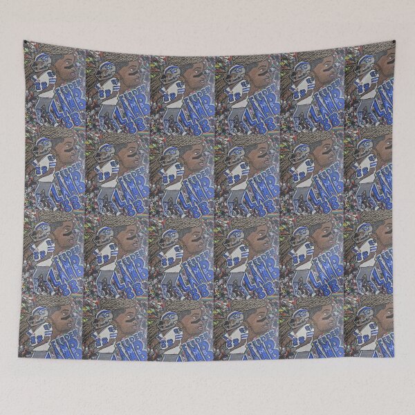 Item preview, CeeDee Lamb #88 in motion. designed and sold by S.A.F.E Colors of hope studio.