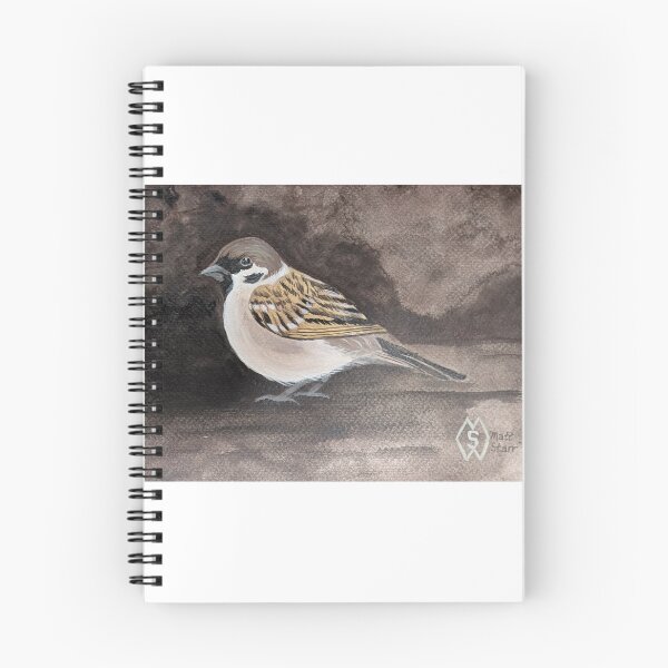 Item preview, Eurasian sparrow in the shaded bushes  designed and sold by Matt Starr Fine Art .