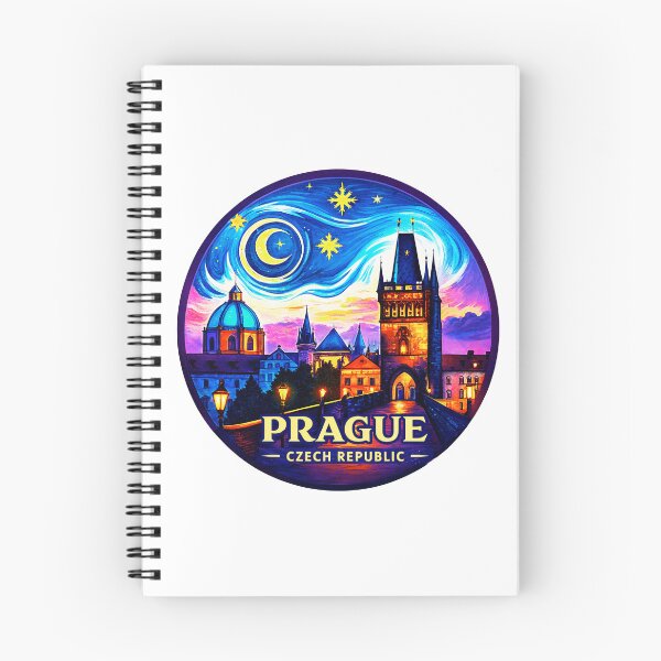 Item preview, Prague Czech Republic Retro Travel Emblem designed and sold by Timegraf.