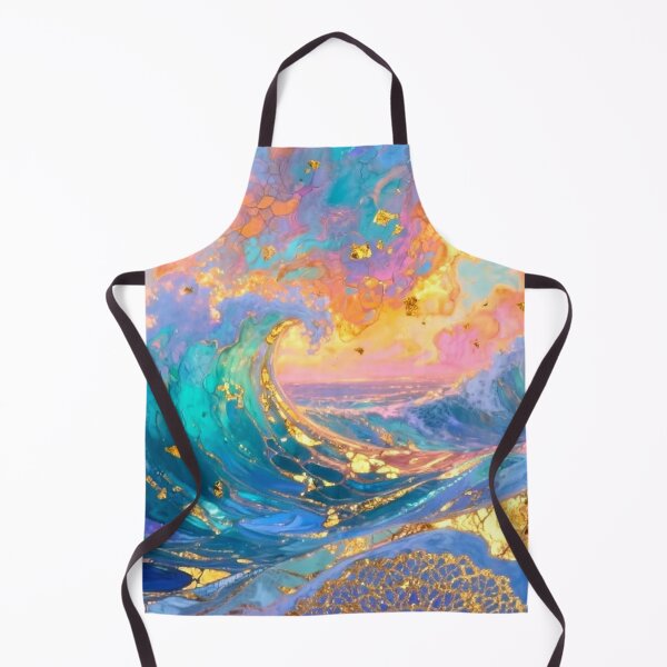 Item preview, Golden Wave designed and sold by NineCatsStudio.