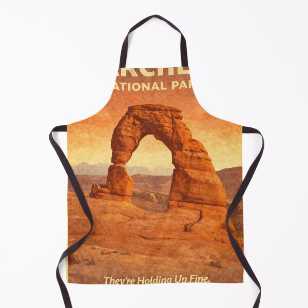Item preview, Arches National Park “They’re Holding Up Fine” Sticker – Funny Utah Desert Poster designed and sold by messupbro.