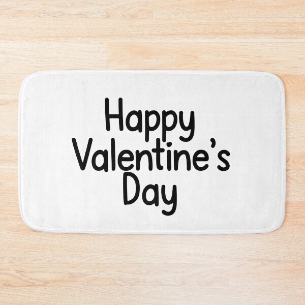 Item preview, Happy Valentine’s Day Black Handwritten Text Sticker designed and sold by SassyArtistry.