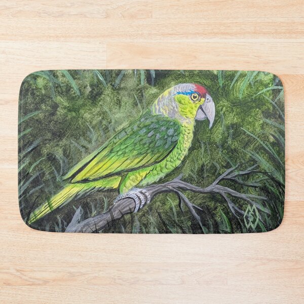 Item preview, Red-crowned parrot in the tropical forest  designed and sold by Matt Starr Fine Art .
