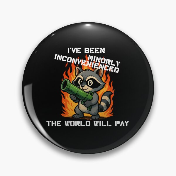 Item preview, Racoon May the World Burn designed and sold by Em's Imaginarium.