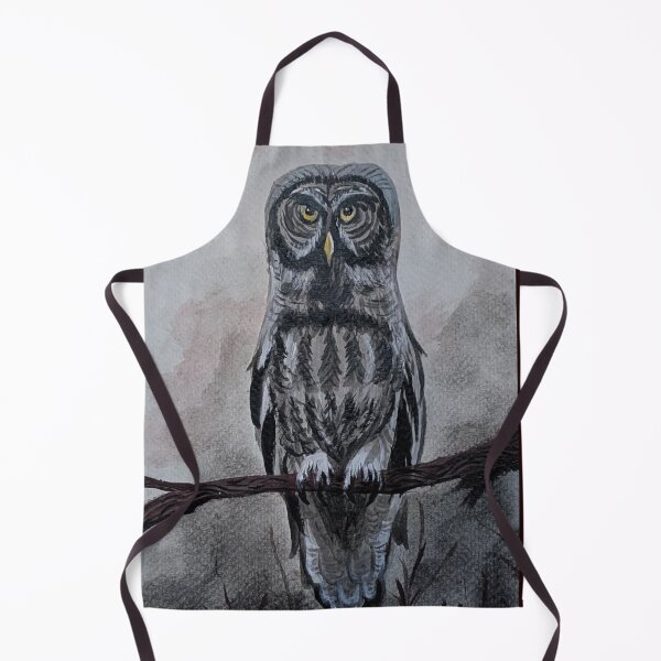 Item preview, Great grey owl in the forest designed and sold by Matt Starr Fine Art .