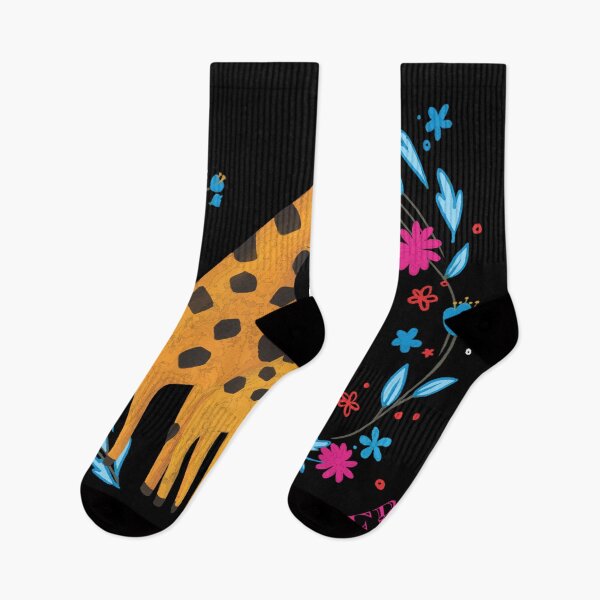 Item preview, Love Is… A Protective Mother – Heartwarming Giraffe Illustration designed and sold by ArtGMerch.
