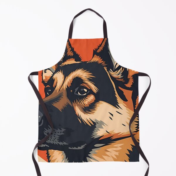 Item preview, Vintage Retro German Shepherd Dog designed and sold by Vintage City.