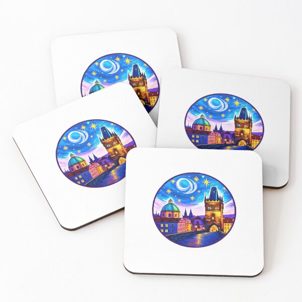 Item preview, Prague Czech Republic Retro Travel Emblem designed and sold by Timegraf.