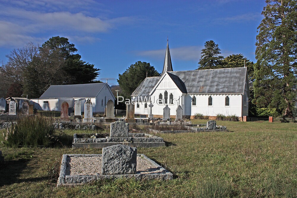 "St. James Anglican Church Ranelagh Tasmania" by PaulWJewell Redbubble