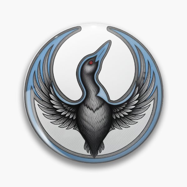 Item preview, Rebel Loon – Bold Loon Bird Illustration designed and sold by Liva Art.