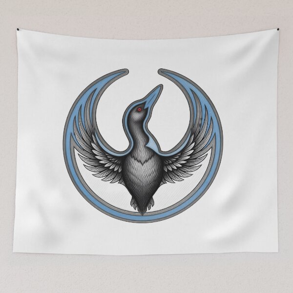 Item preview, Rebel Loon – Bold Loon Bird Illustration designed and sold by Liva Art.