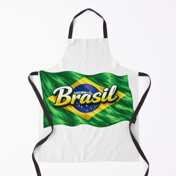 Item preview, Brazil Flag Design – Brasil Pride Script Typography designed and sold by GarnerSupplyCo.