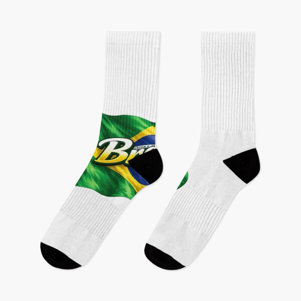 Item preview, Brazil Flag Design – Brasil Pride Script Typography designed and sold by GarnerSupplyCo.