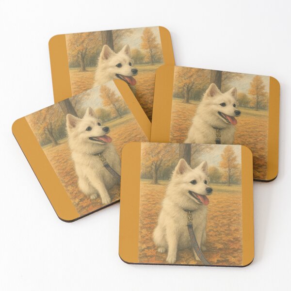 Item preview, Japanese Spitz - Snowy designed and sold by Juzzy72.