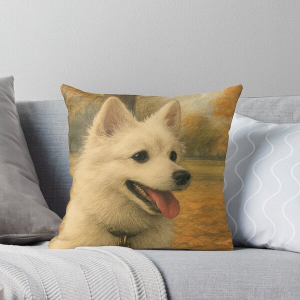 Item preview, Japanese Spitz - Snowy designed and sold by Juzzy72.