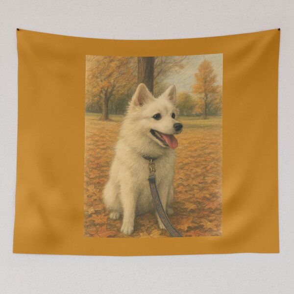 Item preview, Japanese Spitz - Snowy designed and sold by Juzzy72.