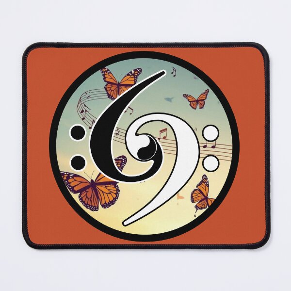 Item preview, Bass Clef Yin Yang designed and sold by katefo.