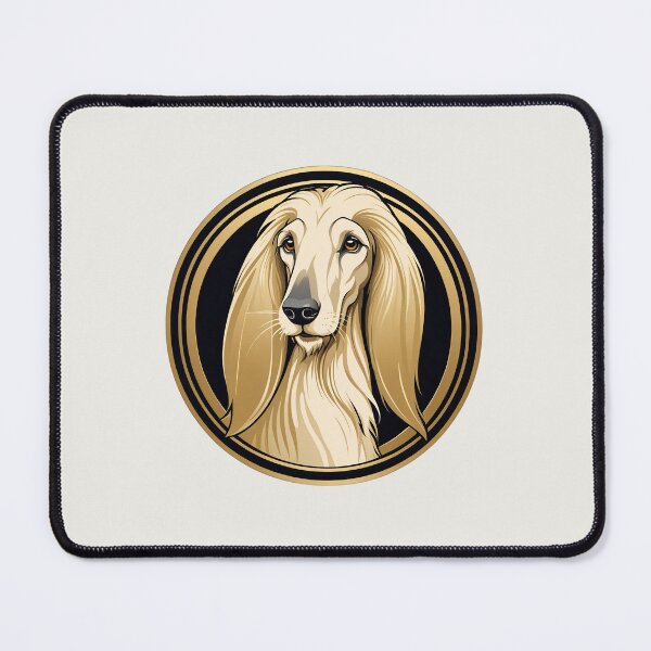 Item preview, Minimalist Afghan Hound Luxury Illustration designed and sold by M1234s.
