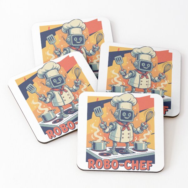 Item preview, Vintage Retro Robo Chef designed and sold by funspms.