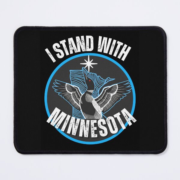 Item preview, I Stand With Minnesota Rebel Loon Resistance Protest Design designed and sold by EarthArtDesigns.