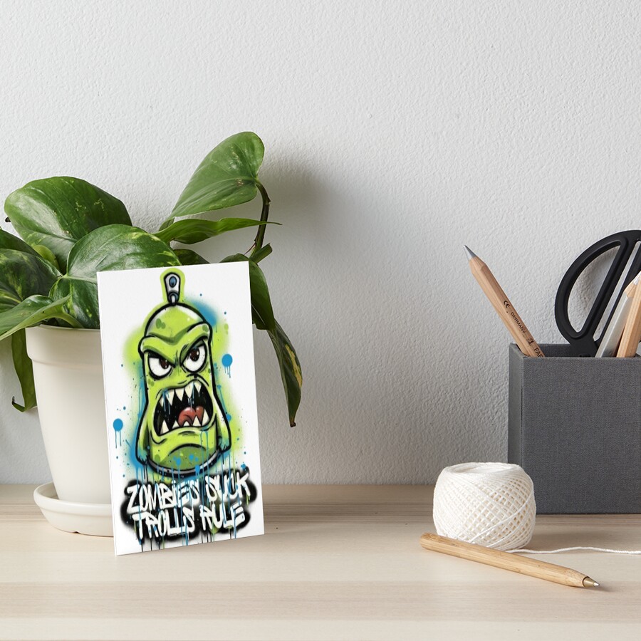 Item preview, Art Board Print designed and sold by Rookz100.