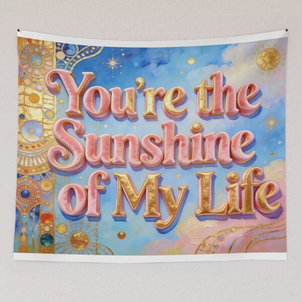 Item preview, You're The Sunshine Of My Life designed and sold by NineCatsStudio.