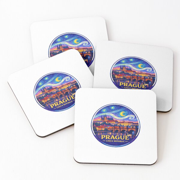 Item preview, Prague Czech Republic Retro Travel Emblem designed and sold by Timegraf.