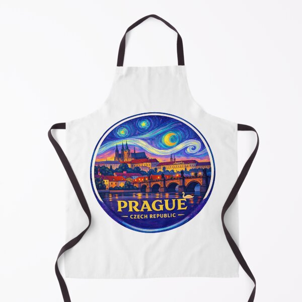 Item preview, Prague Czech Republic Retro Travel Emblem designed and sold by Timegraf.