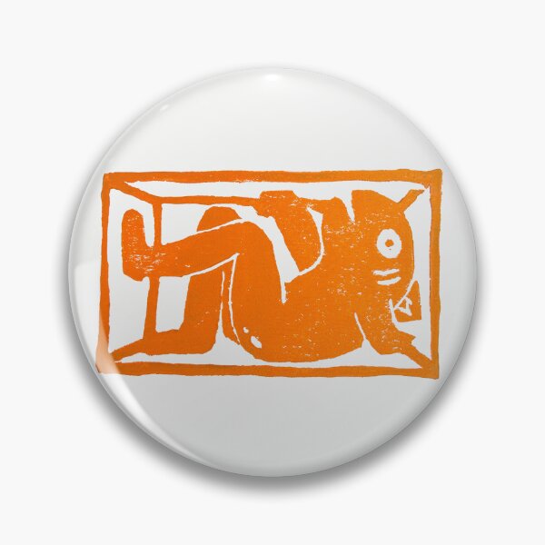 Item preview, Fish in Box (Orange) designed and sold by funkyabbi.