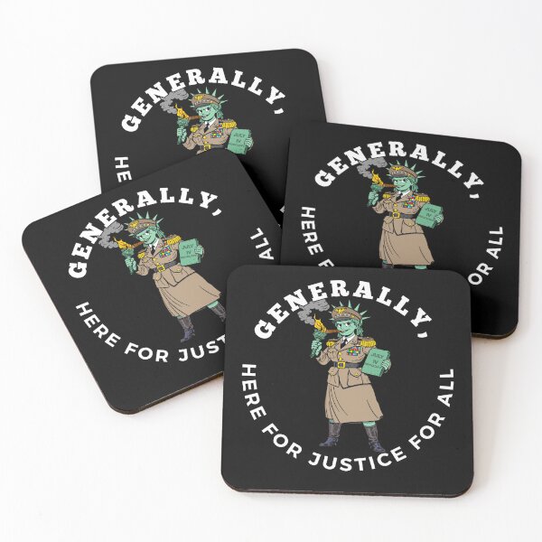 Item preview, Generally, Here For Justice For All designed and sold by Kate Miller Illustrator.