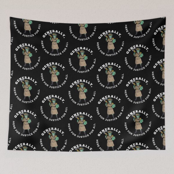 Item preview, Generally, Here For Justice For All designed and sold by Kate Miller Illustrator.