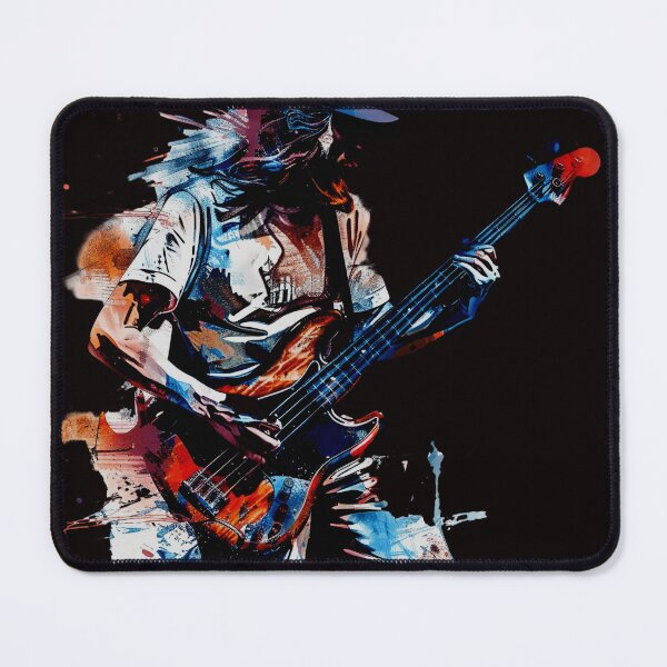 Item preview, Bass Guitar Player Art designed and sold by ZORRO SL .