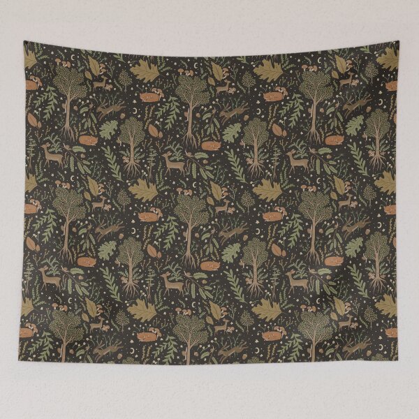 Item preview, Stary sky forest pattern - Colour Earth designed and sold by -Lily-Anne-.