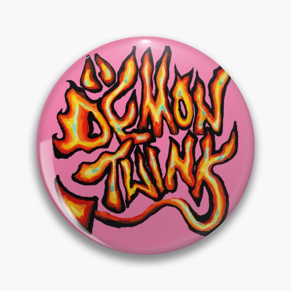 Item preview, 'Demon Twink' - print text pink background designed and sold by hazartsabe.