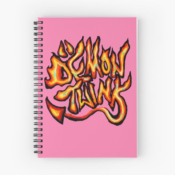 Item preview, 'Demon Twink' - print text pink background designed and sold by hazartsabe.