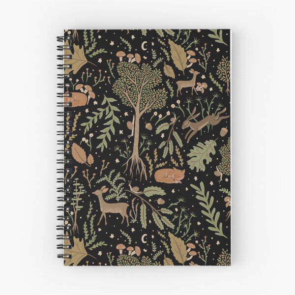 Item preview, Stary sky forest pattern - Colour midnight designed and sold by -Lily-Anne-.