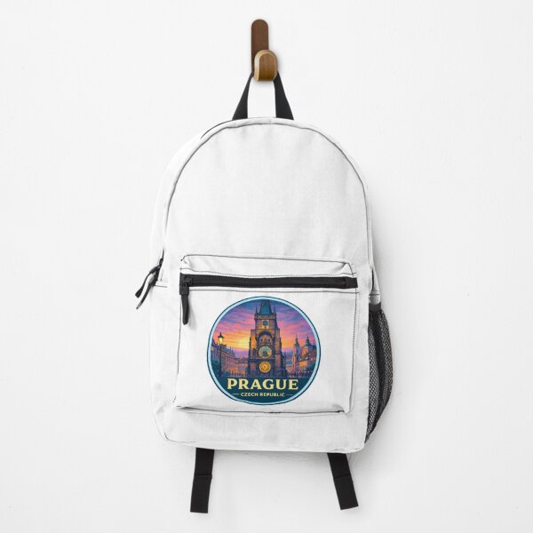 Item preview, Prague Czech Republic Retro Travel Emblem designed and sold by Timegraf.