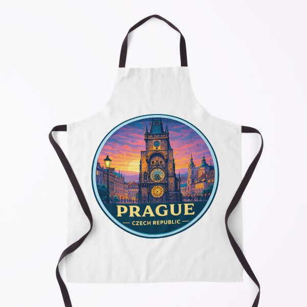 Item preview, Prague Czech Republic Retro Travel Emblem designed and sold by Timegraf.